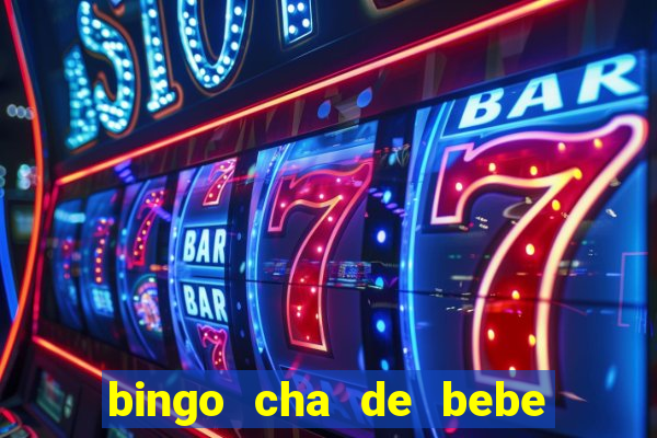 bingo cha de bebe cartelas para imprimir